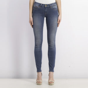 Womens Low Rise Skinny Sophie Jeans Denim White