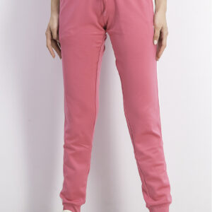 Womens Micro Fiber Track Pants Carmine Pink