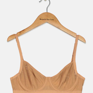 Womens Non-padded Underwired Bra Tan