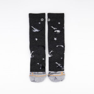 Womens Outdoor Medium Cushion Socks Black/Grey