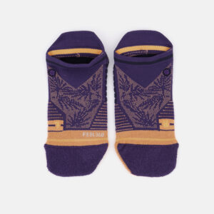 Womens Palm Tab Socks Purple