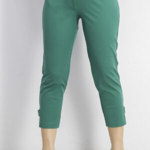 Womens Plain Pants Green