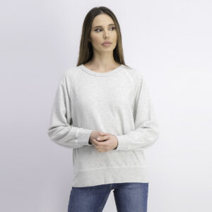 Womens Pullover Sweatshirt Grey