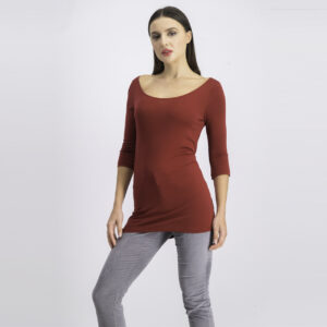 Womens Pullover Top Red