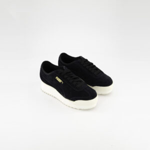 Womens Roma Amor Suede Shoes Black