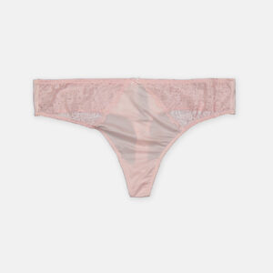 Womens Sexy Underwear Thong Panty Lotus Pink