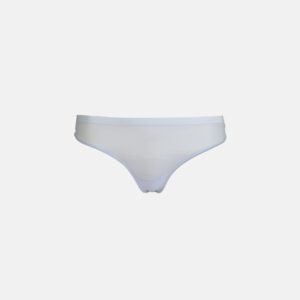 Womens Sheer Banded Thong Heather Ice