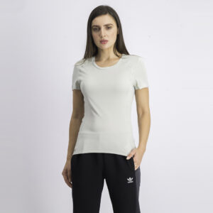 Womens Short Sleeve Energy Running T-Shirt Ash Green