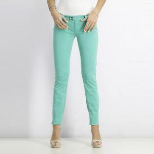 Womens Skinny Pants Mint Green