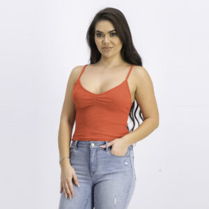 Womens Strappy Tops Red