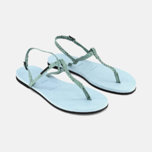 Womens Style 1 You Riviera Croco CF Sandals Ice Blue