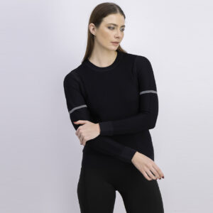 Womens UA IntelliKnit Sweater Black
