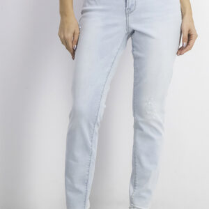 Womens Washed Jeans Wash Blue