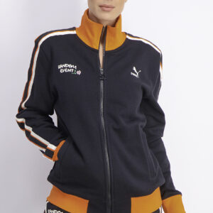 Womens X Rdet Track Jacket Black/Orange