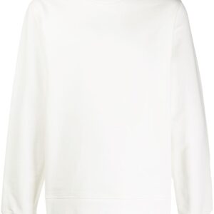 Y-3 logo-print sweatshirt - White