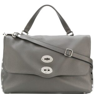Zanellato studded tote bag - Grey